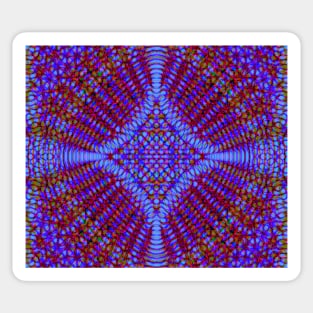 Kaleidoscope Fractal Sticker